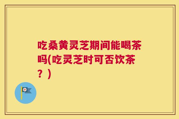 吃桑黄灵芝期间能喝茶吗(吃灵芝时可否饮茶？)