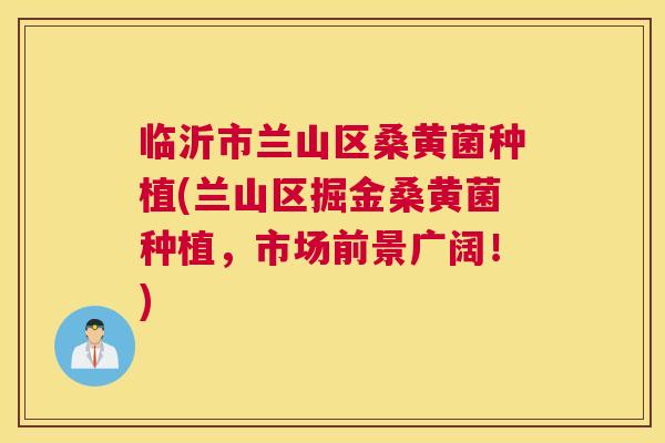临沂市兰山区桑黄菌种植(兰山区掘金桑黄菌种植,市场前景广阔!) 临沂市兰山区桑黄菌种植(兰山区掘金桑黄菌种植,市场前景广阔!)