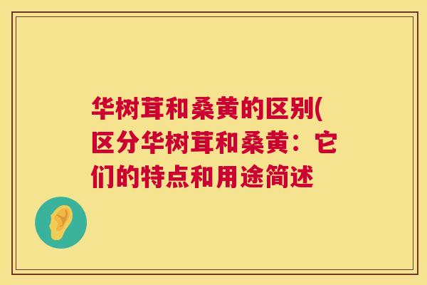 华树茸和桑黄的区别(区分华树茸和桑黄:它们的特点和用途简述 华树茸和桑黄的区别(区分华树茸和桑黄:它们的特点和用途简述