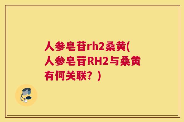 人参皂苷rh2桑黄(人参皂苷RH2与桑黄有何关联?) 人参皂苷rh2桑黄(人参皂苷RH2与桑黄有何关联?)
