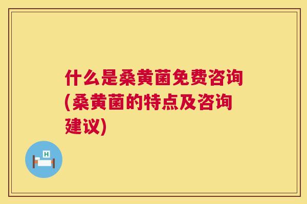 什么是桑黄菌免费咨询(桑黄菌的特点及咨询建议) 什么是桑黄菌免费咨询(桑黄菌的特点及咨询建议)
