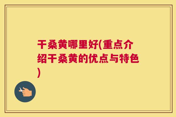 干桑黄哪里好(重点介绍干桑黄的优点与特色)