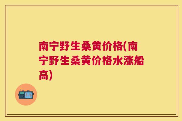 南宁野生桑黄价格(南宁野生桑黄价格水涨船高) 南宁野生桑黄价格(南宁野生桑黄价格水涨船高)