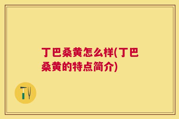 丁巴桑黄怎么样(丁巴桑黄的特点简介) 丁巴桑黄怎么样(丁巴桑黄的特点简介)