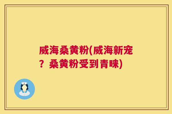 威海桑黄粉(威海新宠?桑黄粉受到青睐) 威海桑黄粉(威海新宠?桑黄粉受到青睐)