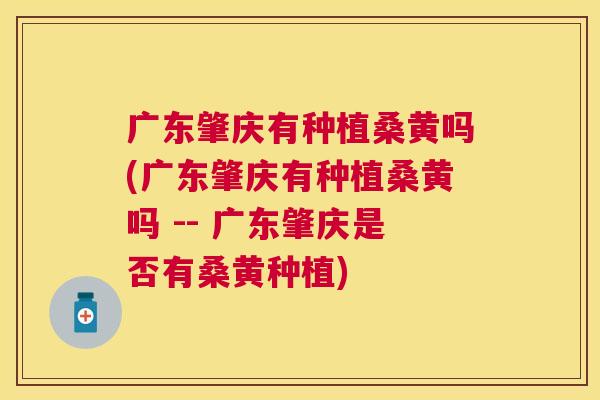 广东肇庆有种植桑黄吗(广东肇庆有种植桑黄吗 -- 广东肇庆是否有桑黄种植) 广东肇庆有种植桑黄吗(广东肇庆有种植桑黄吗 -- 广东肇庆是否有桑黄种植)