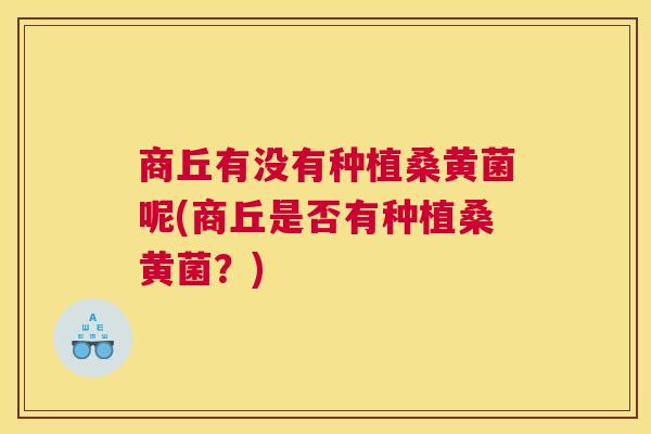 商丘有没有种植桑黄菌呢(商丘是否有种植桑黄菌?) 商丘有没有种植桑黄菌呢(商丘是否有种植桑黄菌?)