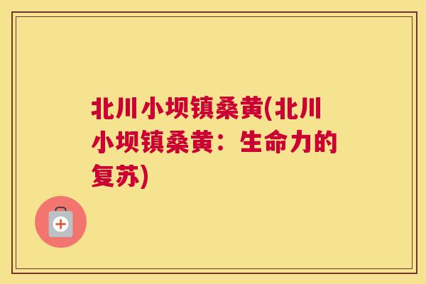 北川小坝镇桑黄(北川小坝镇桑黄:生命力的复苏) 北川小坝镇桑黄(北川小坝镇桑黄:生命力的复苏)