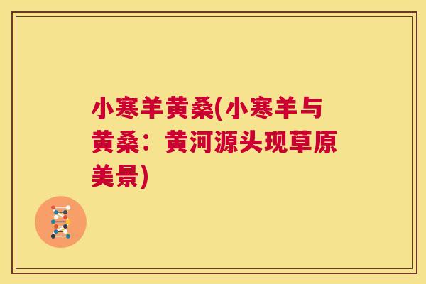 小寒羊黄桑(小寒羊与黄桑:黄河源头现草原美景) 小寒羊黄桑(小寒羊与黄桑:黄河源头现草原美景)