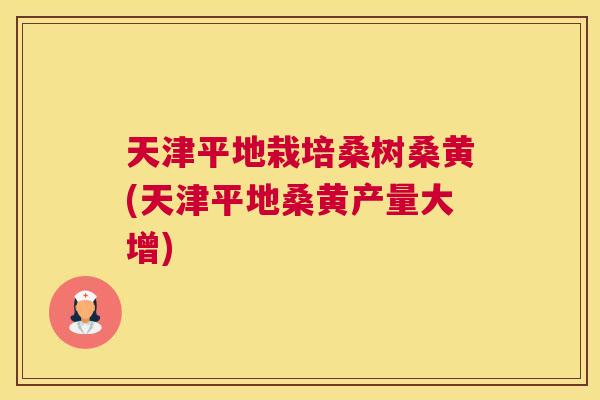天津平地栽培桑树桑黄(天津平地桑黄产量大增) 天津平地栽培桑树桑黄(天津平地桑黄产量大增)
