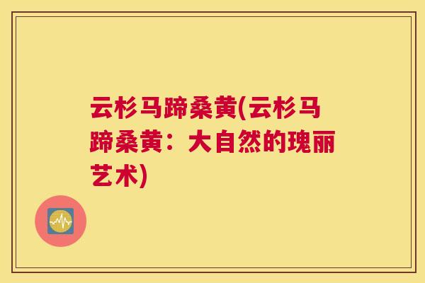 云杉马蹄桑黄(云杉马蹄桑黄:大自然的瑰丽艺术) 云杉马蹄桑黄(云杉马蹄桑黄:大自然的瑰丽艺术)