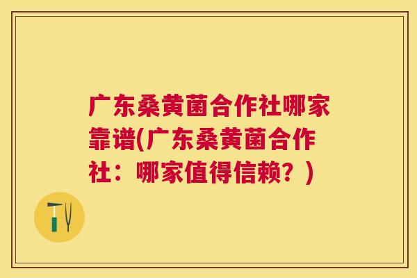 广东桑黄菌合作社哪家靠谱(广东桑黄菌合作社:哪家值得信赖?) 广东桑黄菌合作社哪家靠谱(广东桑黄菌合作社:哪家值得信赖?)