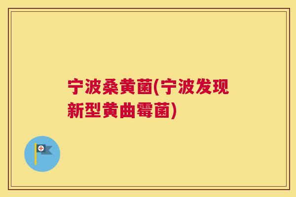 宁波桑黄菌(宁波发现新型黄曲霉菌) 宁波桑黄菌(宁波发现新型黄曲霉菌)