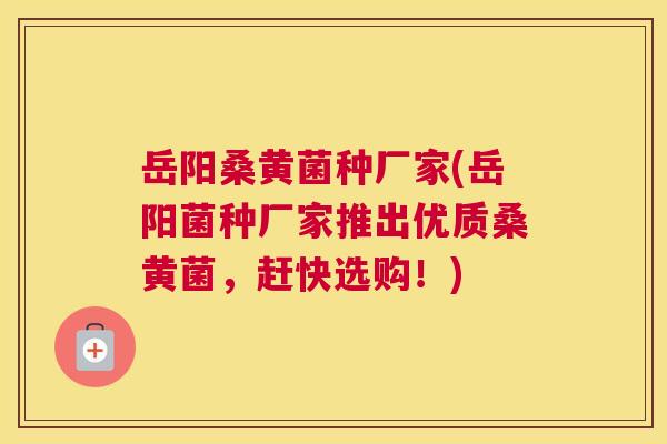 岳阳桑黄菌种厂家(岳阳菌种厂家推出优质桑黄菌,赶快选购!) 岳阳桑黄菌种厂家(岳阳菌种厂家推出优质桑黄菌,赶快选购!)