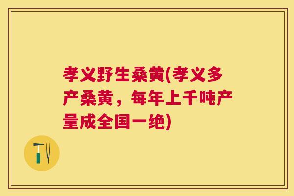 孝义野生桑黄(孝义多产桑黄,每年上千吨产量成全国一绝) 孝义野生桑黄(孝义多产桑黄,每年上千吨产量成全国一绝)