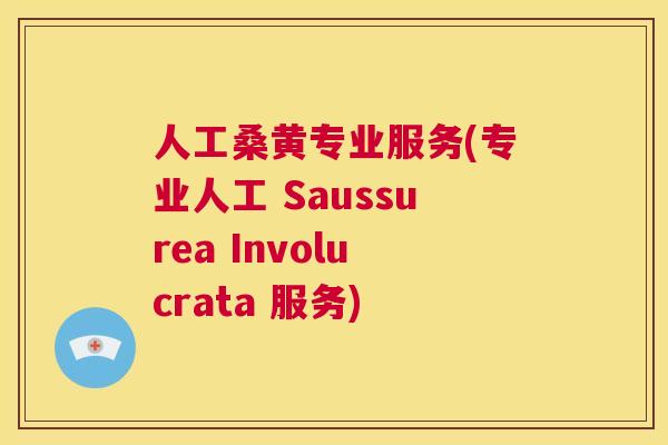 人工桑黄专业服务(专业人工 Saussurea Involucrata 服务) 人工桑黄专业服务(专业人工 Saussurea Involucrata 服务)