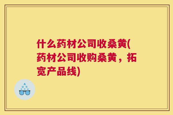 什么药材公司收桑黄(药材公司收购桑黄,拓宽产品线) 什么药材公司收桑黄(药材公司收购桑黄,拓宽产品线)