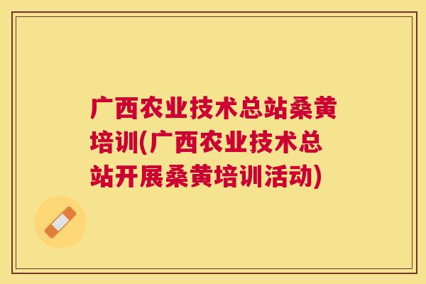 广西农业技术总站桑黄培训(广西农业技术总站开展桑黄培训活动) 广西农业技术总站桑黄培训(广西农业技术总站开展桑黄培训活动)