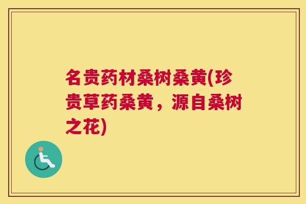 名贵药材桑树桑黄(珍贵草药桑黄,源自桑树之花) 名贵药材桑树桑黄(珍贵草药桑黄,源自桑树之花)