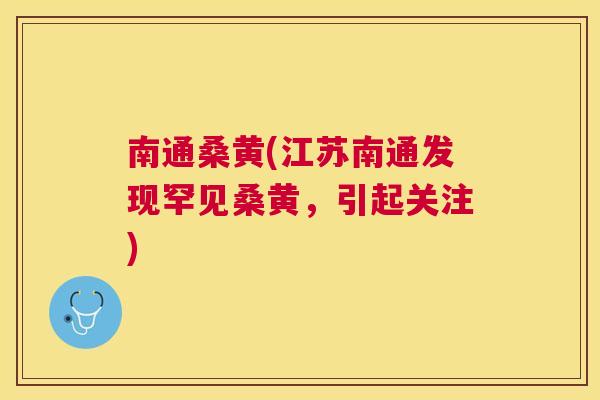 南通桑黄(江苏南通发现罕见桑黄,引起关注) 南通桑黄(江苏南通发现罕见桑黄,引起关注)