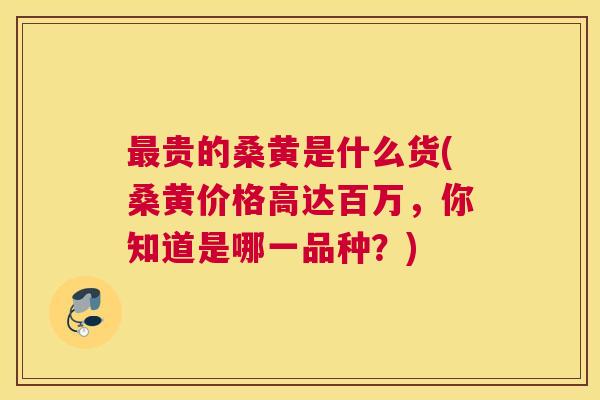 贵的桑黄是什么货(桑黄价格高达百万,你知道是哪一品种?) 贵的桑黄是什么货(桑黄价格高达百万,你知道是哪一品种?)