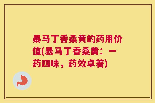 暴马丁香桑黄的药用价值(暴马丁香桑黄:一药四味,卓著) 暴马丁香桑黄的药用价值(暴马丁香桑黄:一药四味,卓著)