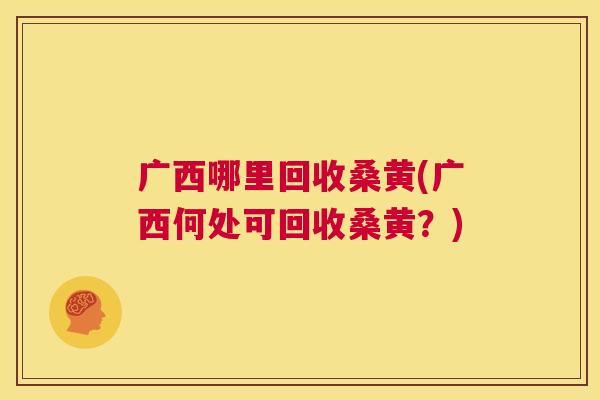 广西哪里回收桑黄(广西何处可回收桑黄?) 广西哪里回收桑黄(广西何处可回收桑黄?)