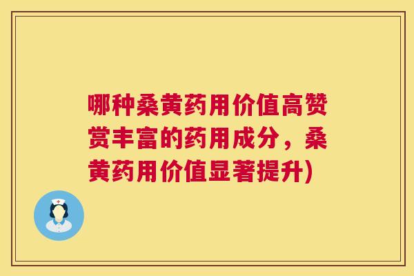 哪种桑黄药用价值高赞赏丰富的药用成分,桑黄药用价值显著提升) 哪种桑黄药用价值高赞赏丰富的药用成分,桑黄药用价值显著提升)
