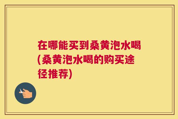 在哪能买到桑黄泡水喝(桑黄泡水喝的购买途径推荐) 在哪能买到桑黄泡水喝(桑黄泡水喝的购买途径推荐)