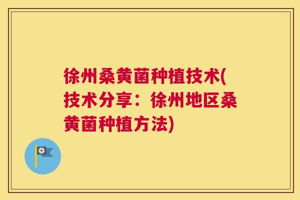 徐州桑黄菌种植技术(技术分享:徐州地区桑黄菌种植方法) 徐州桑黄菌种植技术(技术分享:徐州地区桑黄菌种植方法)