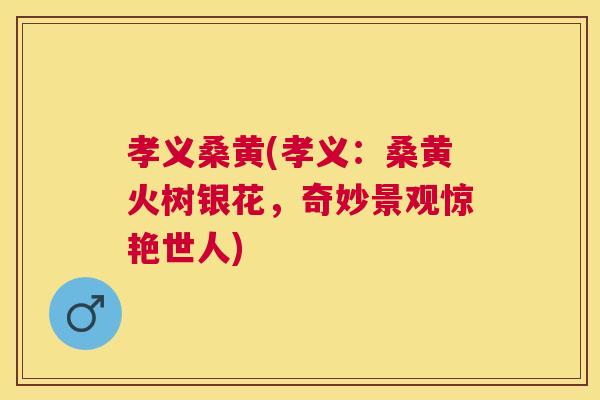 孝义桑黄(孝义:桑黄火树银花,奇妙景观惊艳世人) 孝义桑黄(孝义:桑黄火树银花,奇妙景观惊艳世人)