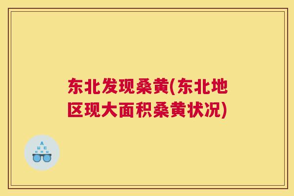 东北发现桑黄(东北地区现大面积桑黄状况) 东北发现桑黄(东北地区现大面积桑黄状况)
