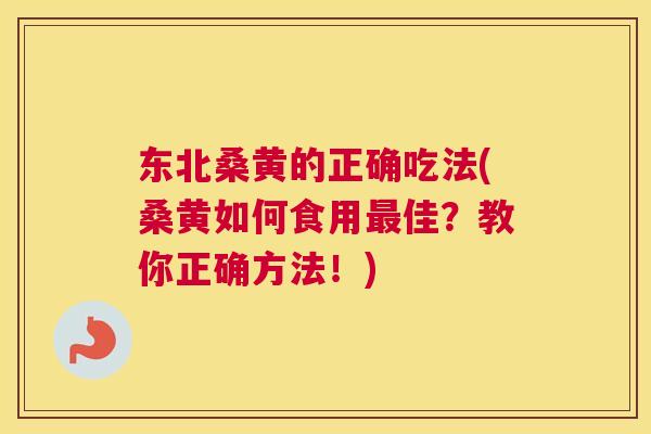 东北桑黄的正确吃法(桑黄如何食用佳?教你正确方法!) 东北桑黄的正确吃法(桑黄如何食用佳?教你正确方法!)