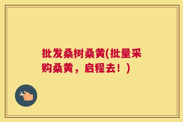 批发桑树桑黄(批量采购桑黄,启程去!) 批发桑树桑黄(批量采购桑黄,启程去!)