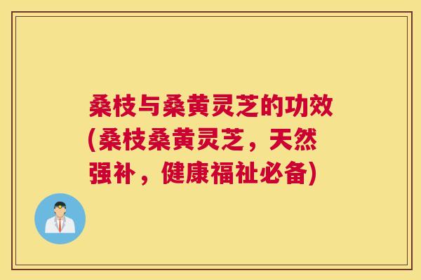 桑枝与桑黄灵芝的功效(桑枝桑黄灵芝,天然强补,健康福祉必备) 桑枝与桑黄灵芝的功效(桑枝桑黄灵芝,天然强补,健康福祉必备)