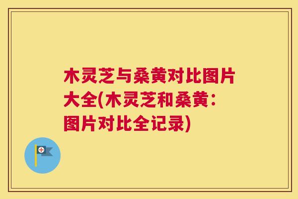 木灵芝与桑黄对比图片大全(木灵芝和桑黄:图片对比全记录) 木灵芝与桑黄对比图片大全(木灵芝和桑黄:图片对比全记录)