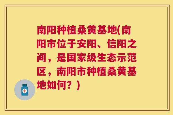 南阳种植桑黄基地(南阳市位于安阳、信阳之间,是国家级生态示范区,南阳市种植桑黄基地如何?) 南阳种植桑黄基地(南阳市位于安阳、信阳之间,是国家级生态示范区,南阳市种植桑黄基地如何?)