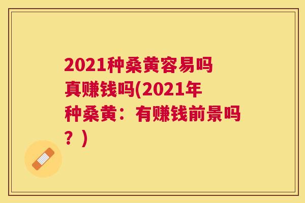 2021种桑黄容易吗真赚钱吗(2021年种桑黄:有赚钱前景吗?) 2021种桑黄容易吗真赚钱吗(2021年种桑黄:有赚钱前景吗?)