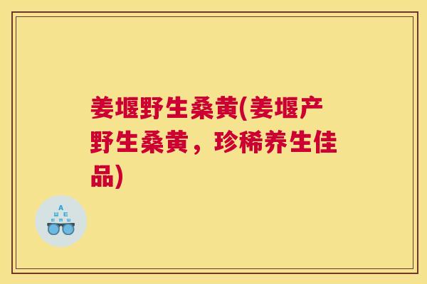 姜堰野生桑黄(姜堰产野生桑黄,珍稀养生佳品) 姜堰野生桑黄(姜堰产野生桑黄,珍稀养生佳品)