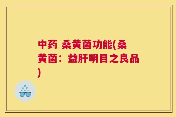 桑黄菌功能(桑黄菌:益明目之良品) 桑黄菌功能(桑黄菌:益明目之良品)
