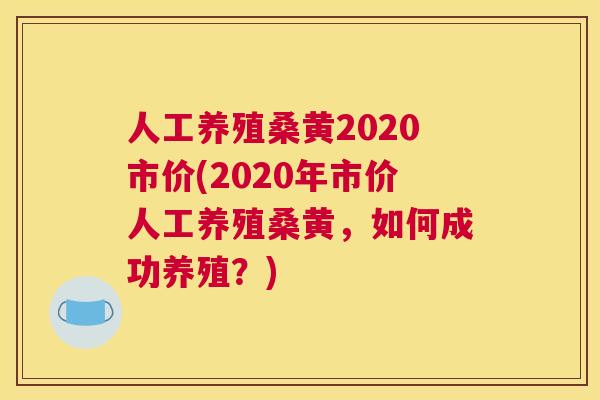 人工养殖桑黄2020市价(2020年市价人工养殖桑黄,如何成功养殖?) 人工养殖桑黄2020市价(2020年市价人工养殖桑黄,如何成功养殖?)