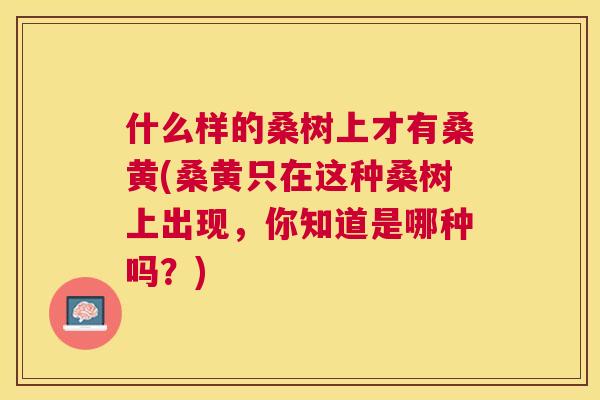 什么样的桑树上才有桑黄(桑黄只在这种桑树上出现,你知道是哪种吗?) 什么样的桑树上才有桑黄(桑黄只在这种桑树上出现,你知道是哪种吗?)