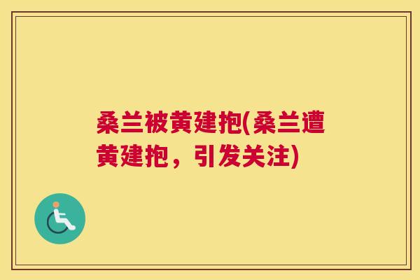 桑兰被黄建抱(桑兰遭黄建抱,引发关注) 桑兰被黄建抱(桑兰遭黄建抱,引发关注)