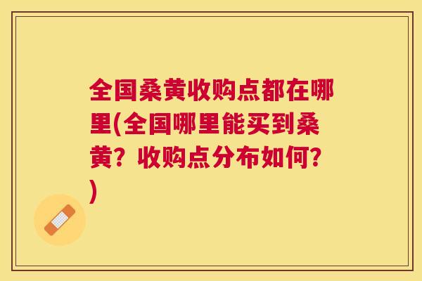 全国桑黄收购点都在哪里(全国哪里能买到桑黄?收购点分布如何?) 全国桑黄收购点都在哪里(全国哪里能买到桑黄?收购点分布如何?)
