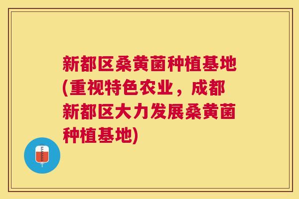 新都区桑黄菌种植基地(重视特色农业,成都新都区大力发展桑黄菌种植基地) 新都区桑黄菌种植基地(重视特色农业,成都新都区大力发展桑黄菌种植基地)