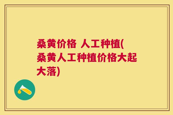 桑黄价格 人工种植(桑黄人工种植价格大起大落) 桑黄价格 人工种植(桑黄人工种植价格大起大落)
