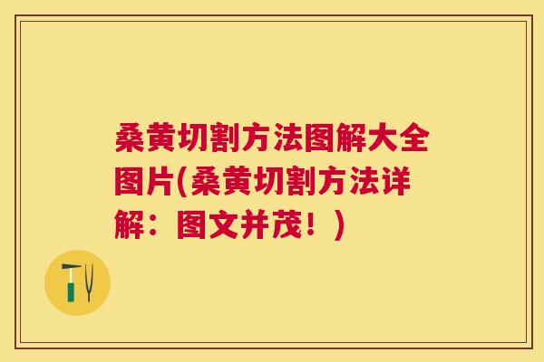 桑黄切割方法图解大全图片(桑黄切割方法详解:图文并茂!) 桑黄切割方法图解大全图片(桑黄切割方法详解:图文并茂!)