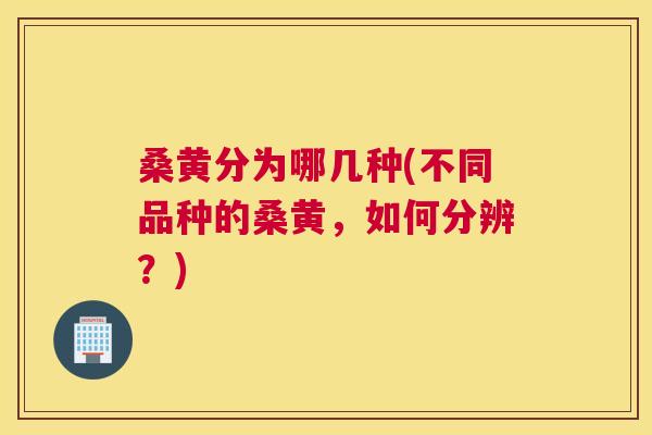 桑黄分为哪几种(不同品种的桑黄,如何分辨?) 桑黄分为哪几种(不同品种的桑黄,如何分辨?)