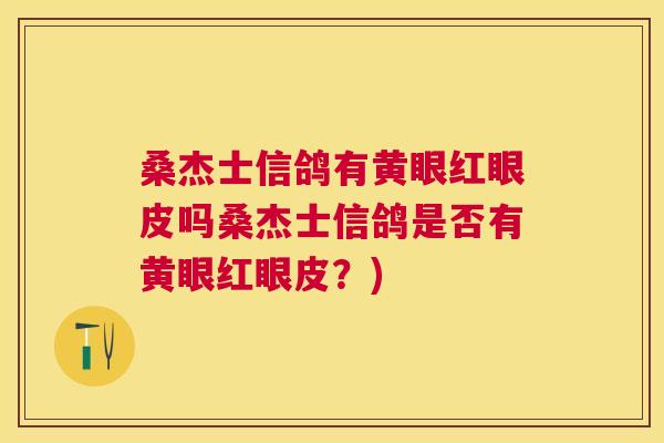 桑杰士信鸽有黄眼红眼皮吗桑杰士信鸽是否有黄眼红眼皮?) 桑杰士信鸽有黄眼红眼皮吗桑杰士信鸽是否有黄眼红眼皮?)