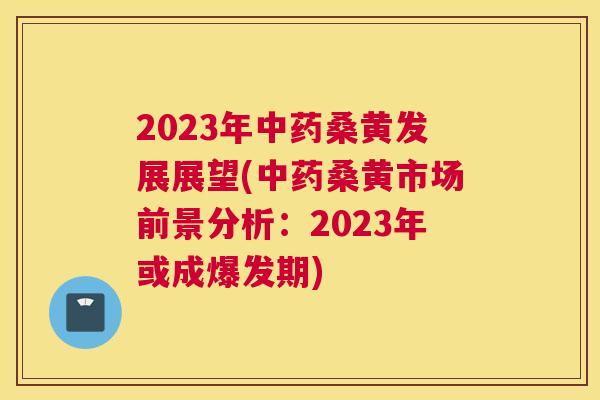 2023年桑黄发展展望(桑黄市场前景分析:2023年或成爆发期) 2023年桑黄发展展望(桑黄市场前景分析:2023年或成爆发期)
